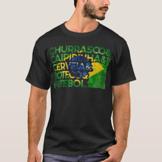 Camiseta Churrasco Caipirinha Cerveja Boteco Futebol Futebo