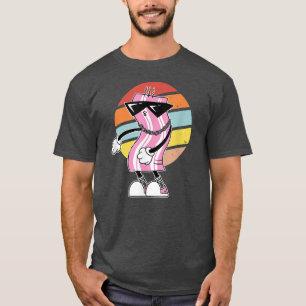 Camiseta Churrasco de alimentação do Diet Man Pork Pork Goa