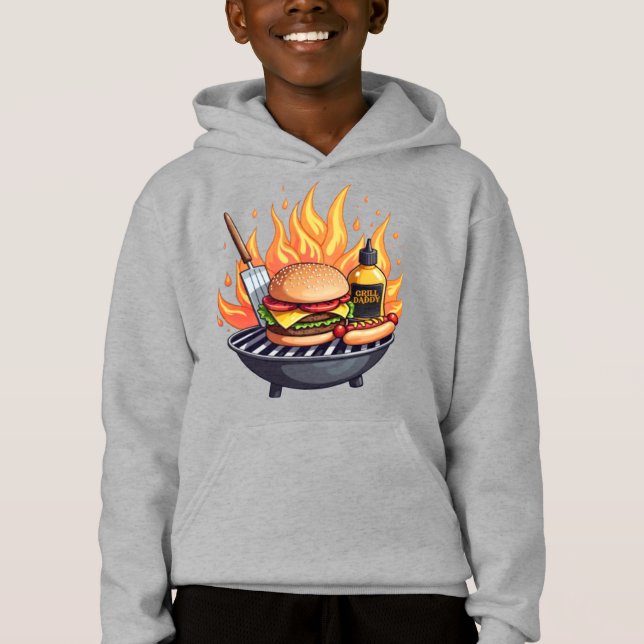 Camiseta Churrasco de grelha mestre (Frente)