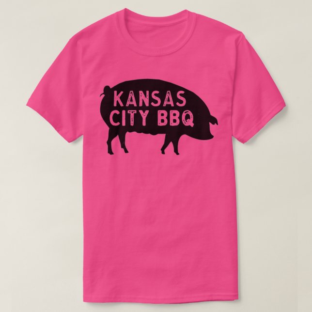 Camiseta Churrasco de Kansas City (Frente do Design)