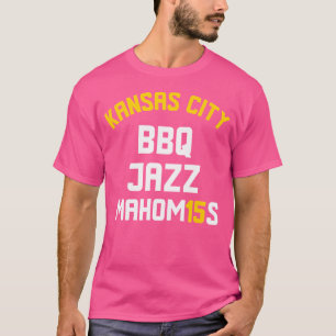 Camiseta Churrasco de Kansas City Jazz Mahom15S