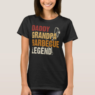 Camiseta CHURRASCO de Legenda de Churrasco do Vovô pai
