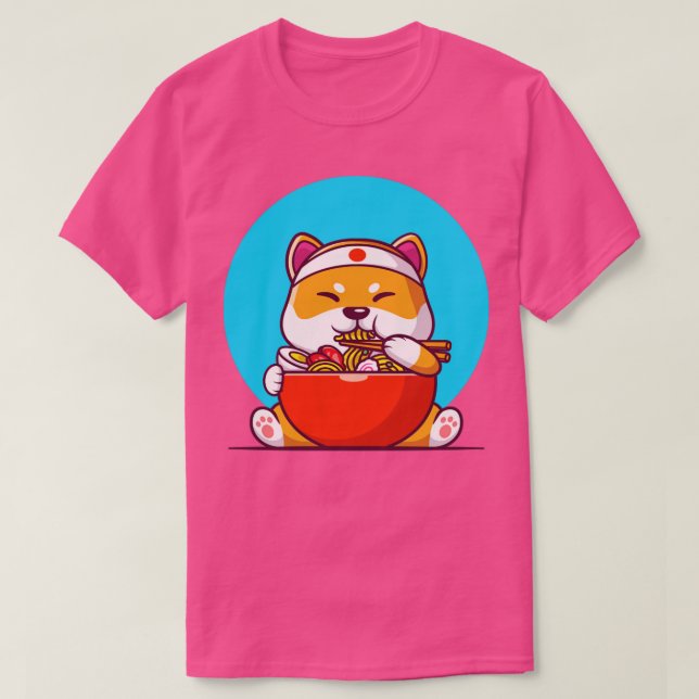 Camiseta Churrasco de Ramen Comendo Enfermaria (Frente do Design)