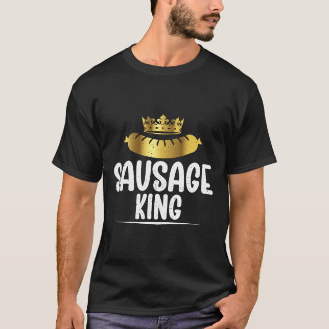 Camiseta Churrasco de salsicha King (Frente)