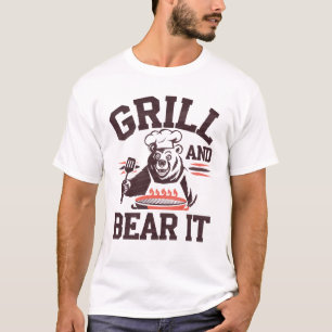 Camiseta Churrasco Divertido e Suportar o Churrasco Pai Che