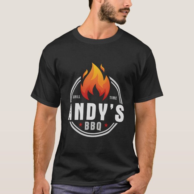 Camiseta Churrasco do Andy (Frente)