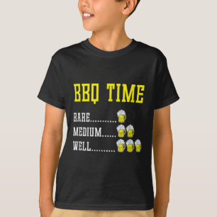 Camiseta Churrasco Engraçado, Bebendo De Cerveja, Presente,