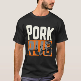 Camiseta Churrasco Engraçado "Pork Rub"