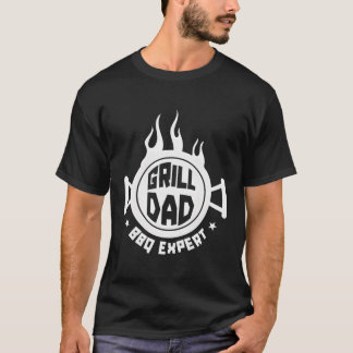 Camiseta Churrasco Grill Barbecue Barbeque Pai de grelhar c