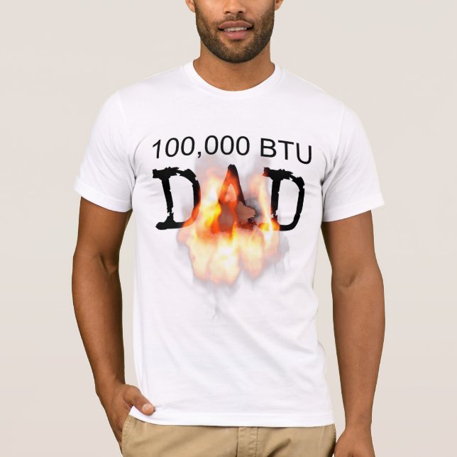 Camiseta CHURRASCO HOT Superdad 2013 SUPER PAI (Frente)
