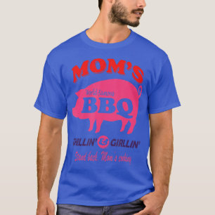 Camiseta CHURRASCO mãe Chillin' & Grillin' Engraçado Dia de