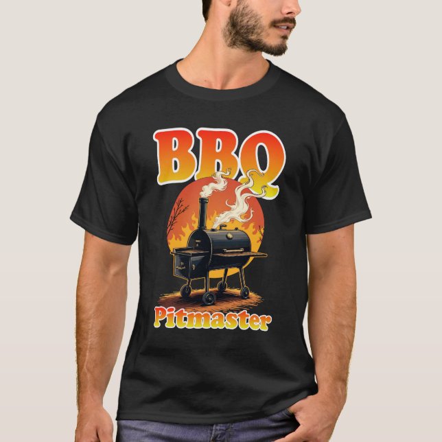 Camiseta CHURRASCO Pitmaster Smoker Grill Tee (Frente)