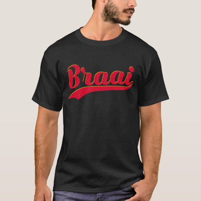 Camiseta CHURRASCO Sul-Africano Clássico do Brasil (Frente)