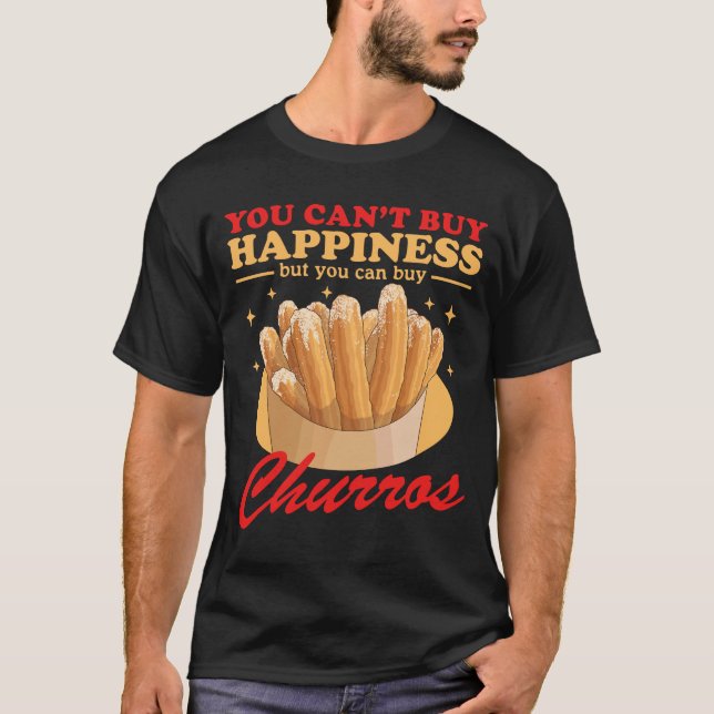 Camiseta Churros Felicidade Churro Lover (Frente)