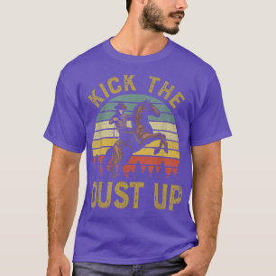 Camiseta Chute A Poeira No Oeste Do Cowboy País Musi