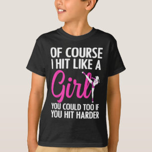 Camiseta Chute Boxe Legal Para Mulheres Meninas Taekwondo K