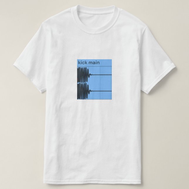 Camiseta chute chato principal (Frente do Design)