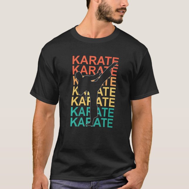 Camiseta Chute Clássico de Karatê (Frente)