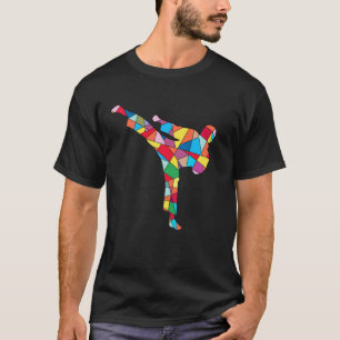 Camiseta Chute Clássico de Taekwondo Artes Marciais Criança