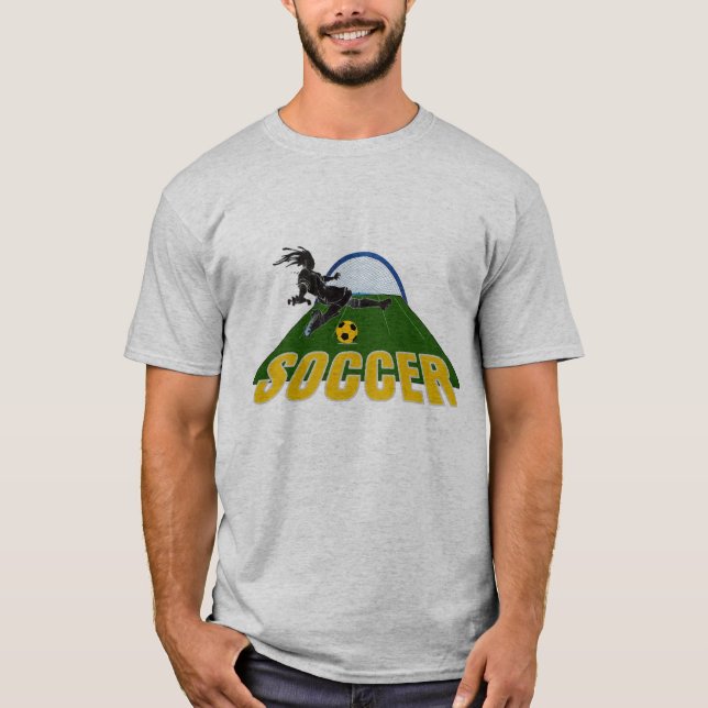 Camiseta chute de futebol (Frente)