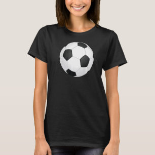 Camiseta Chute-Me O Gráfico Do Jogador De Futebol Da Bola D