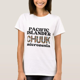 Camiseta Chuuk Chuukese Ilhas do Pacífico Micronésia