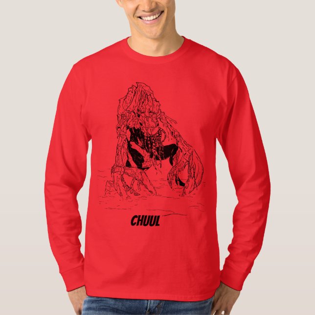 Camiseta Chuul, monstro de lagosta (Frente)