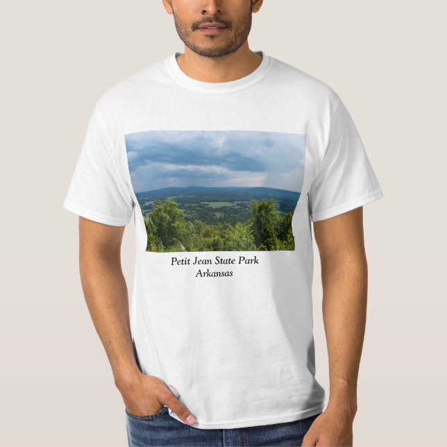Camiseta Chuva Chegando Ao Petit Jean (Frente)