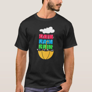 Camiseta Chuva Chuva Chuva Chuva Pélvica Guarda-chuvas Pluv