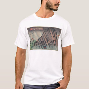 Camiseta Chuva da noite em Oyama, c.1830