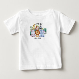 Camiseta Chuva de Bebê Aventura no Safari