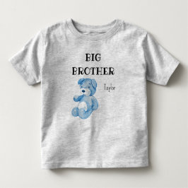 Camiseta Chuva de Bebê Menino Irmão Mais Velho Crianças-Juv