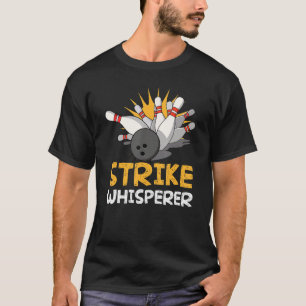 Camiseta Chuva de Boliche Sussura Boliche de Bowler Esporte