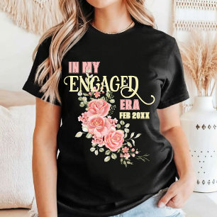 Camiseta Chuva de noiva floral engajada