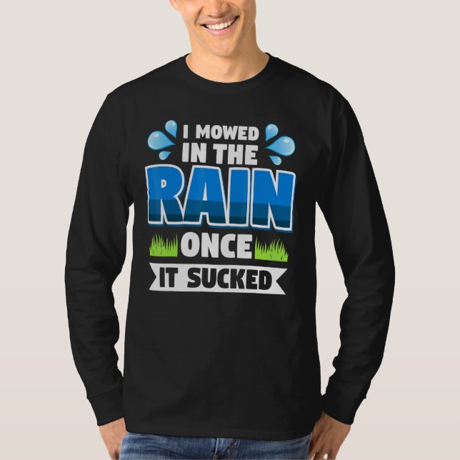 Camiseta Chuva de paisagismo remível (Frente)