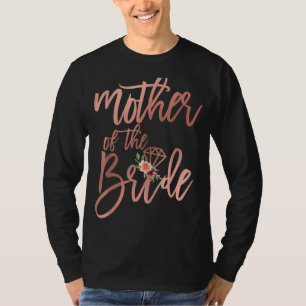 Camiseta Chuva de Presentes de Casamento Para a Mãe Da Noiv