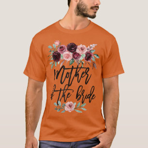 Camiseta Chuva de Presentes de Casamento Para a Noiva Mãe M
