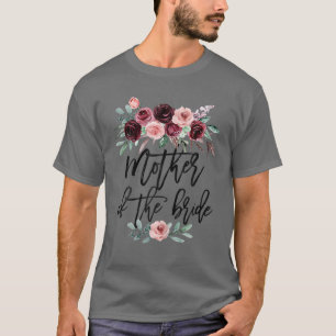 Camiseta Chuva de Presentes de Casamento Para a Noiva Mãe M