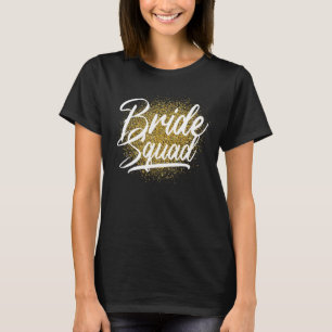 Camiseta Chuva de Presentes para a Noiva Equipe da Noiva Fe