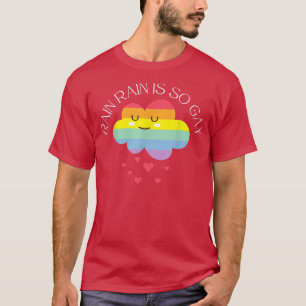 Camiseta Chuva É Tão Engraçada Com Chuva Gay Todo Dia