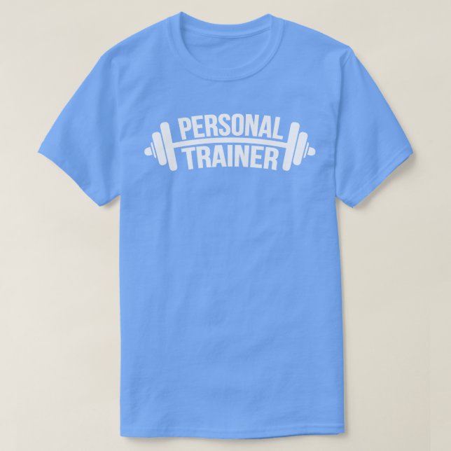Camiseta Chuva pessoal Barbell Personal chovendo Longa Sond (Frente do Design)