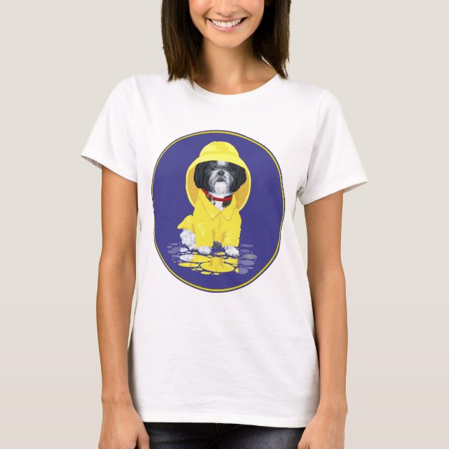 Camiseta Chuvas de Abril do Shih Tzu (Frente)