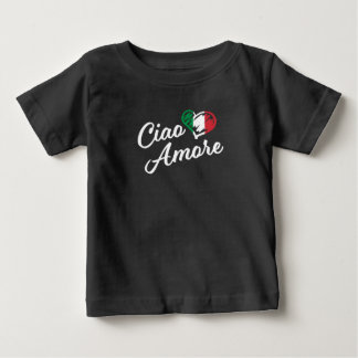 Camiseta Ciao Amore - Itália Hello Sweetheart em italiano