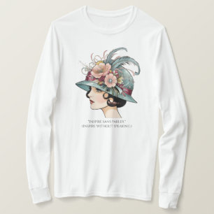 Camiseta Ciao Bella – La Muse Art Deco Dama Francesa