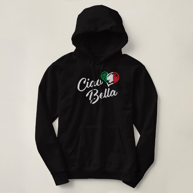 Camiseta Ciao Bella Shirt Italiano Alô Bonito Presente T S (Frente do Design)