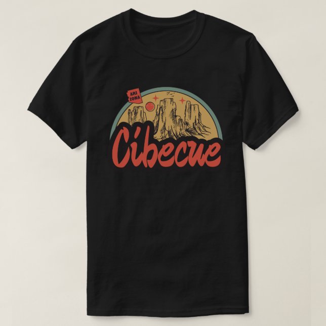 Camiseta Cibecue, Arizona (Frente do Design)