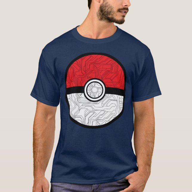 Camiseta Ciber Pokebola (Frente)