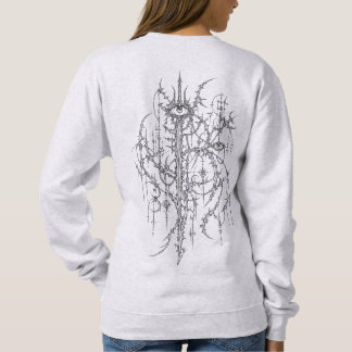 Camiseta Ciber Sigilismo Intrincado Arte de Linha de Olho G