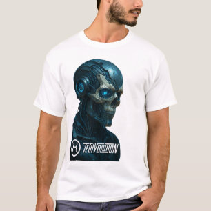 Camiseta Cibernética de TechVolution da Xhuman