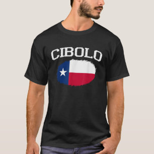 Camiseta CIBOLO TX TEXAS Flag Vintage USA Sports Men